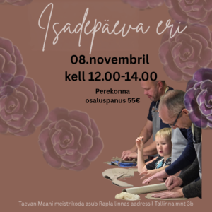ISADEPÄEVA töötuba 08.11.2026