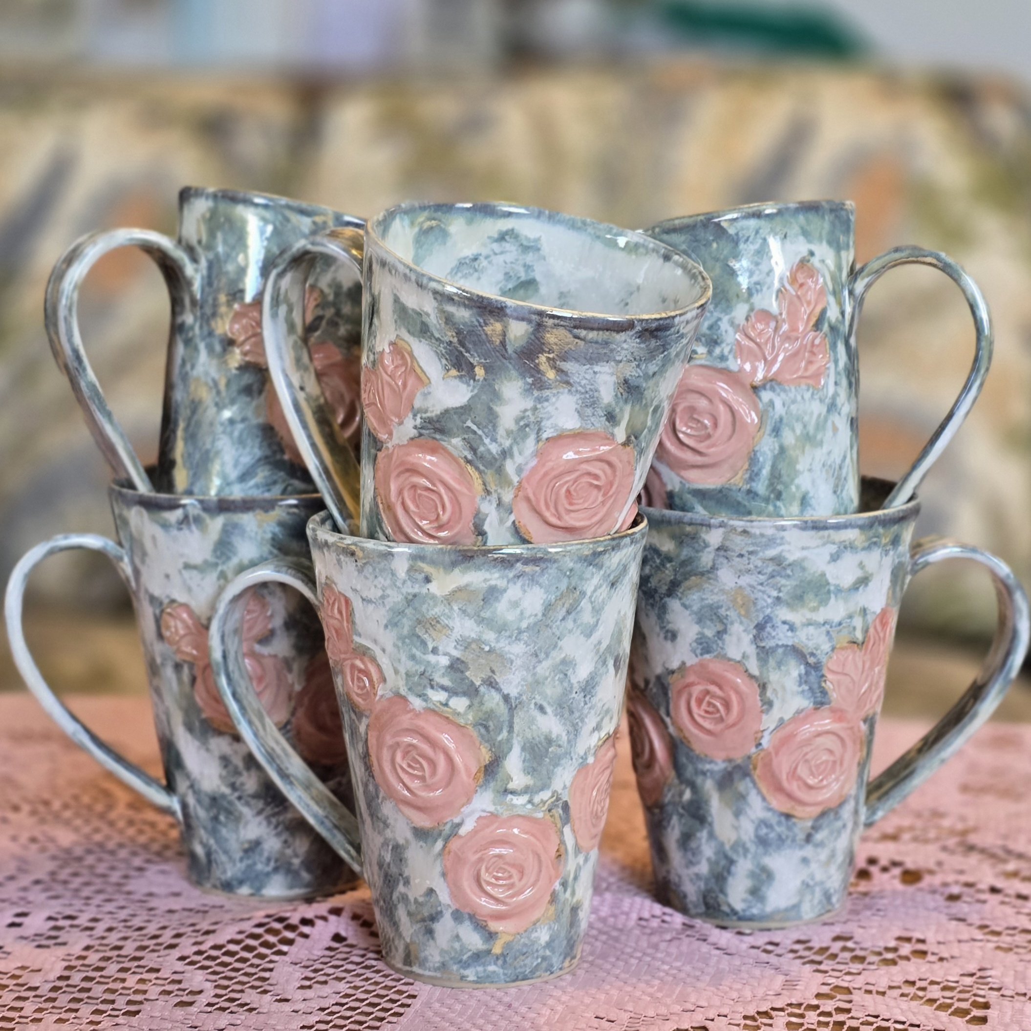 Tass 480 ml Royal roosad roosid - Image 2