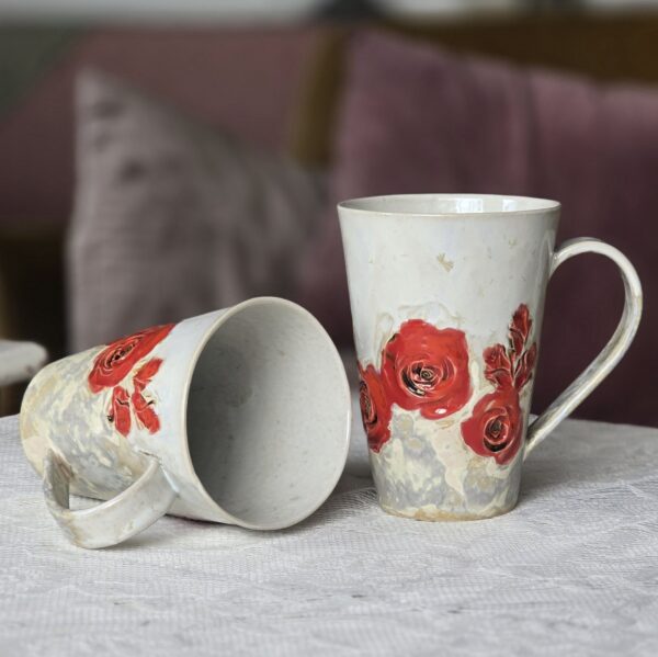 Tass 480 ml Punane-valge - Image 2