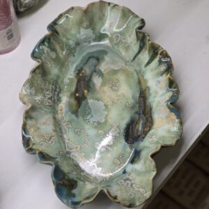 Vaagen  29 x 19 cm  roheliste möll (nr 14)