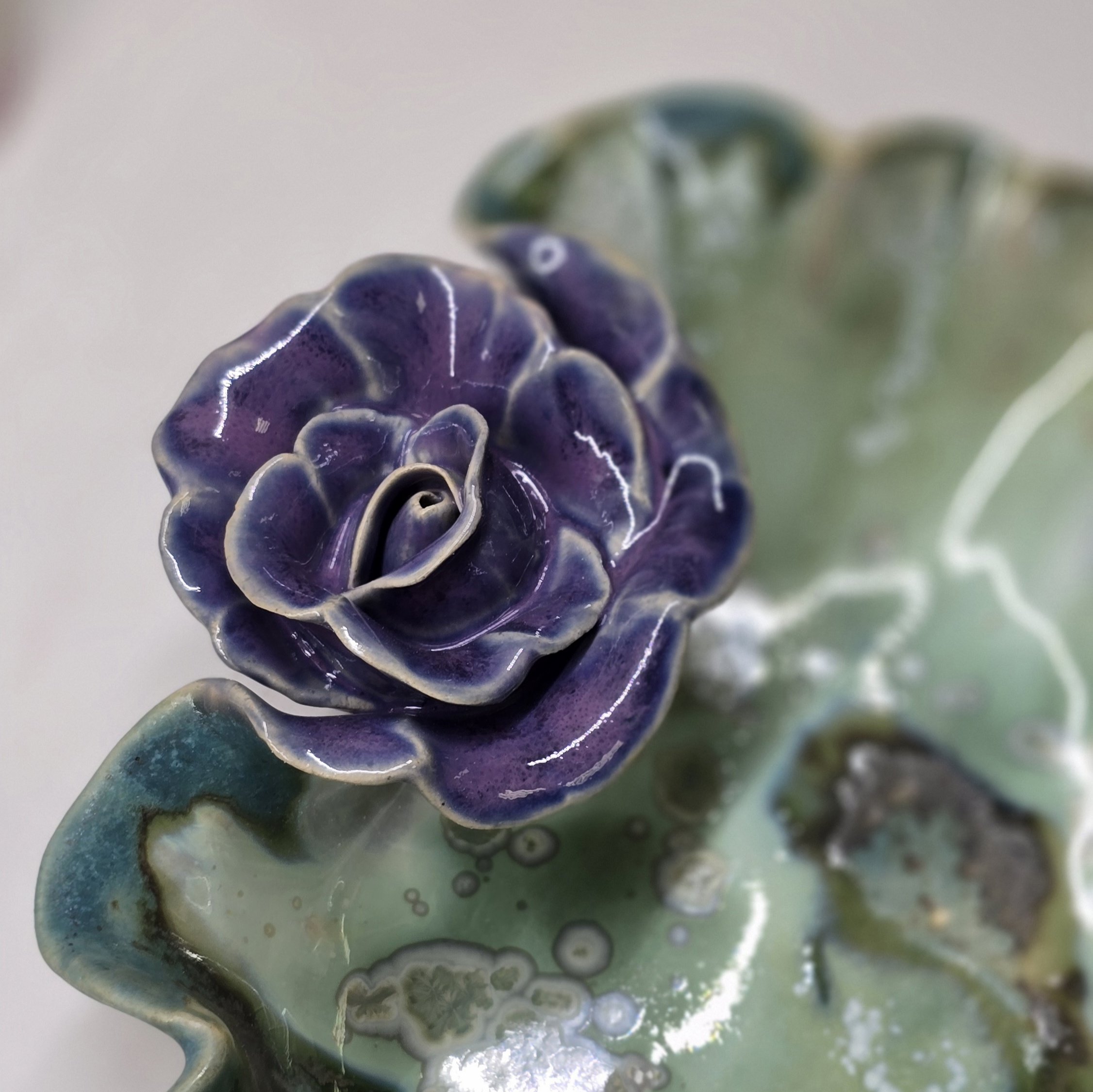 Vaagen 22 x 14 cm Roosiga roheline-lilla (nr 15) - Image 2