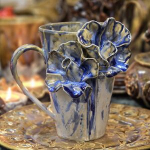 Tass 480 ml ArtRose Collection Helesinine kristall (nr7)