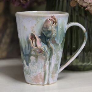 Tass 480 ml ArtRose Collection Roosa-roheline (nr6)