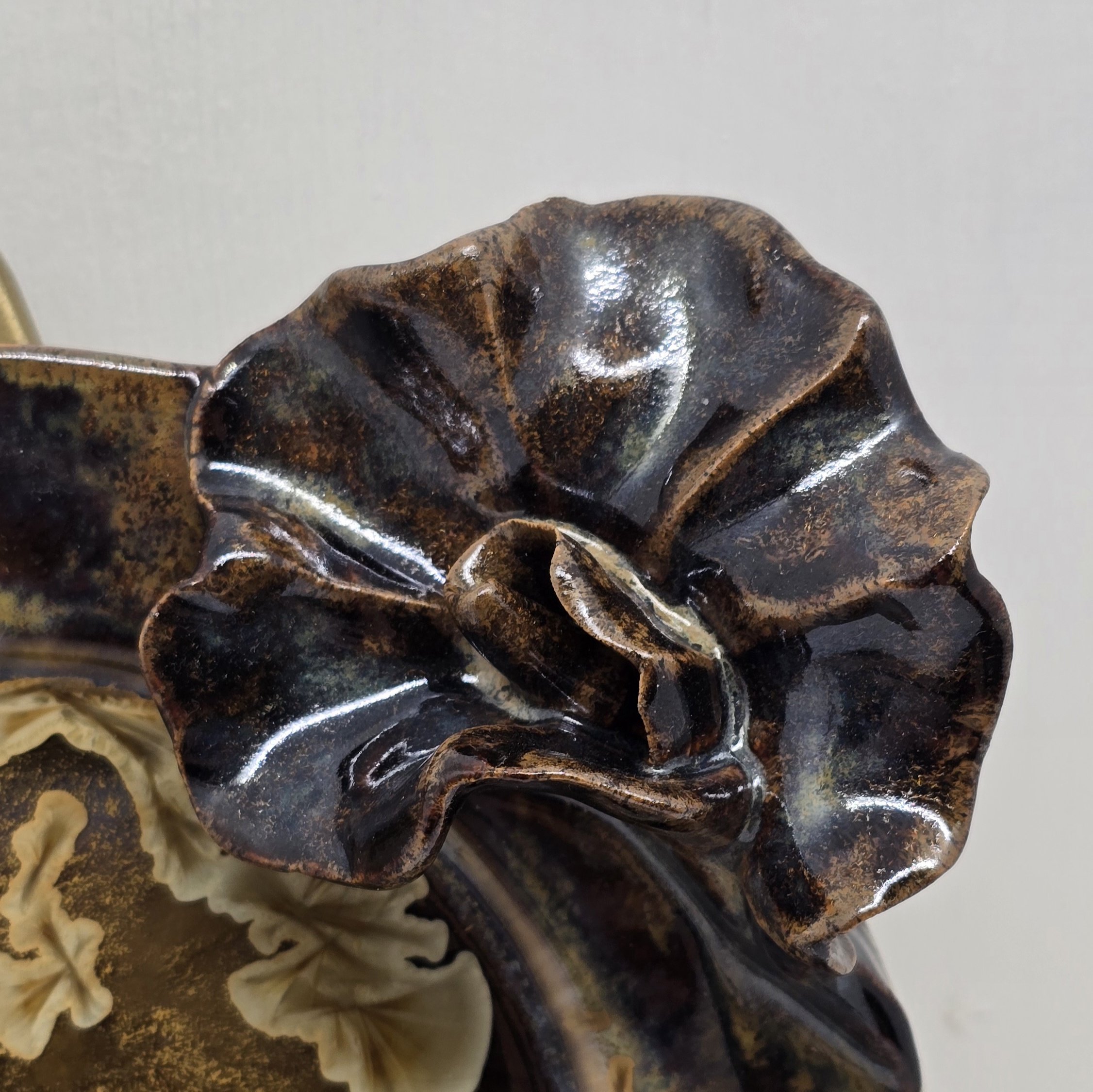 Taldrik ArtRose Collection diam 17 cm kuldpruun - Image 2