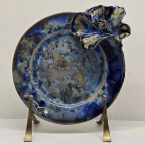 Taldrik ArtRose Collection diam 17 cm  helesinine kristall