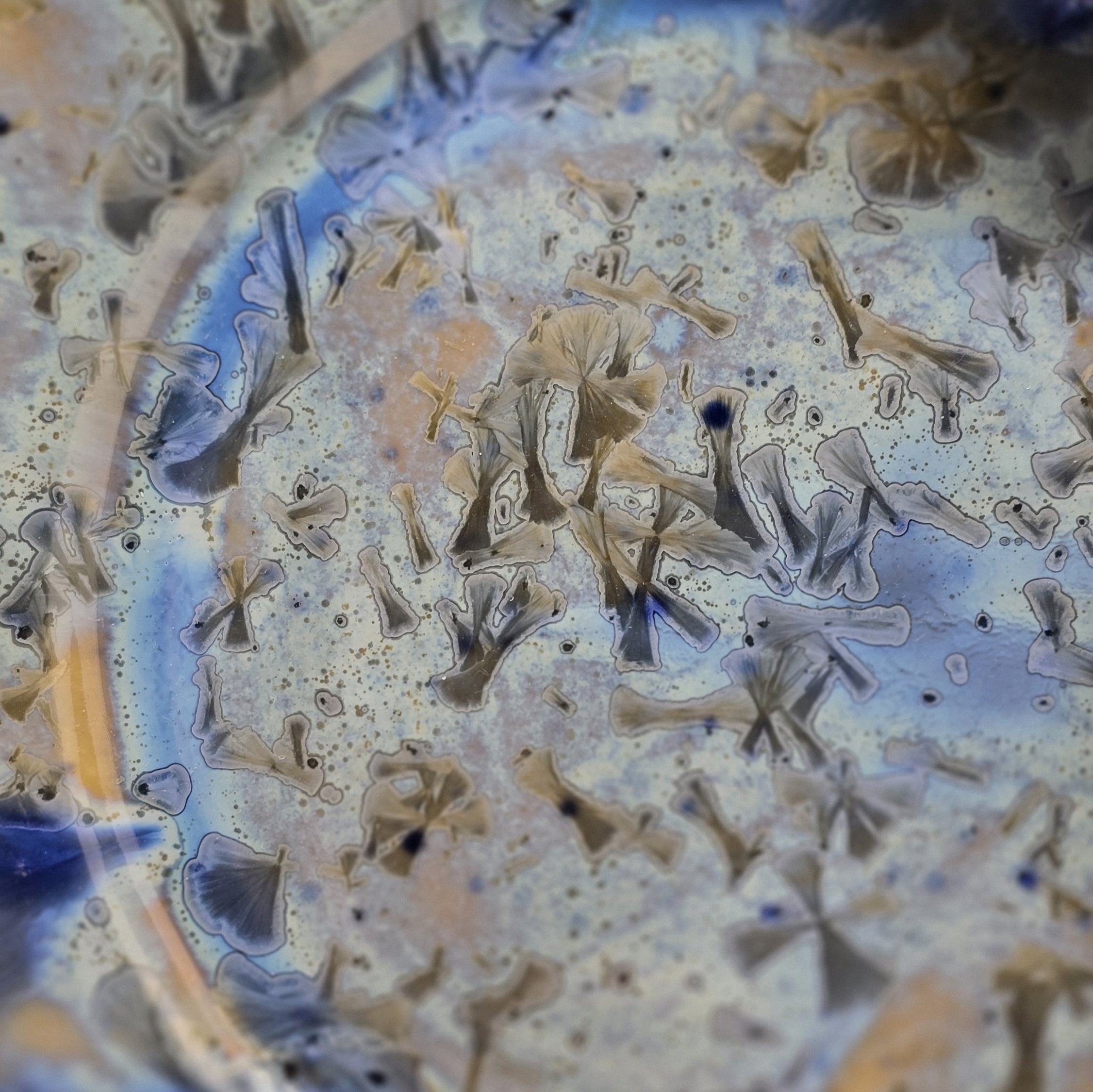 Taldrik ArtRose Collection diam 23,5 cm Helesinine kristall - Image 3