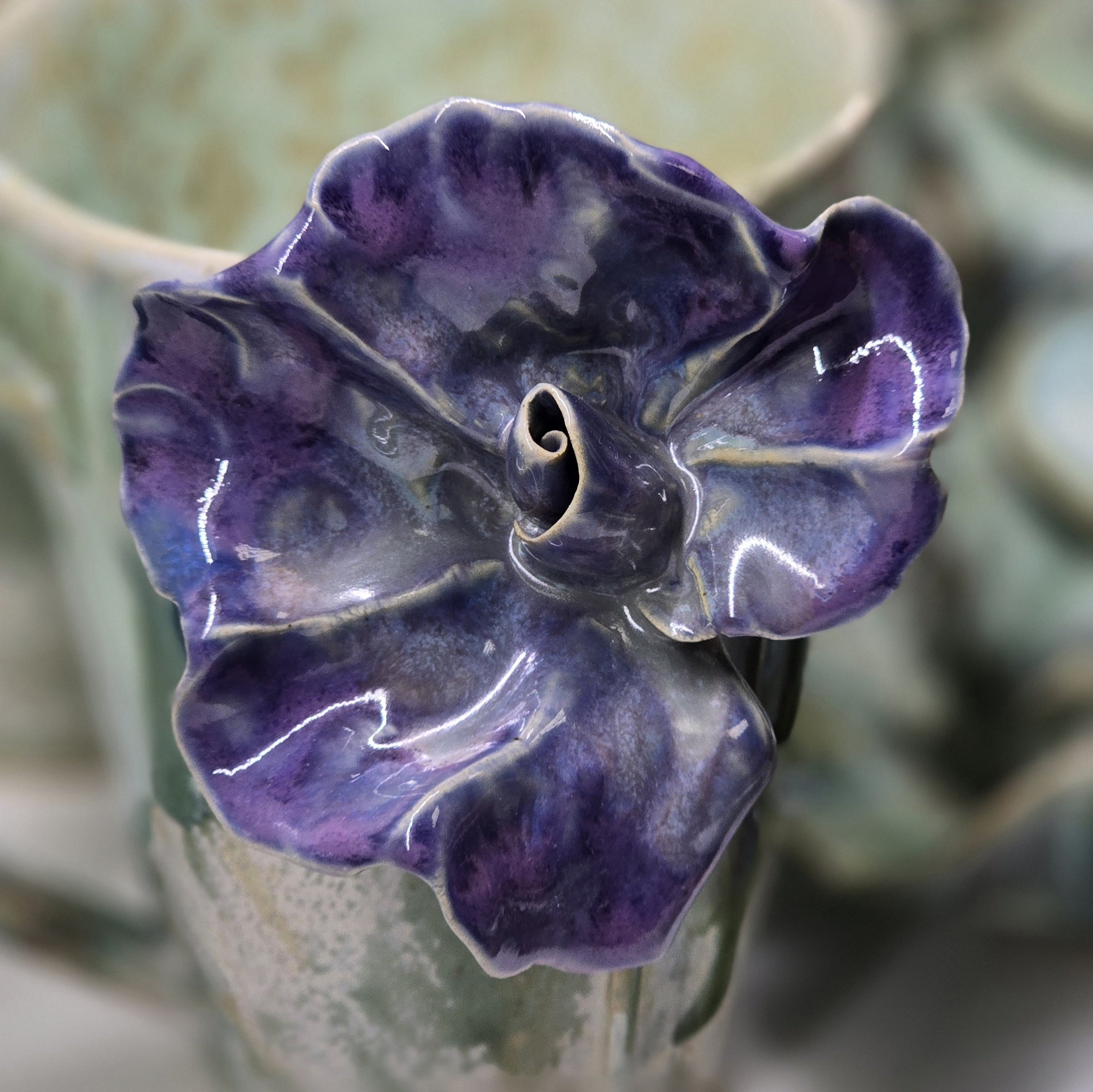 Tass 480 ml ArtRose Collection lilla-roheline (nr 4) - Image 2