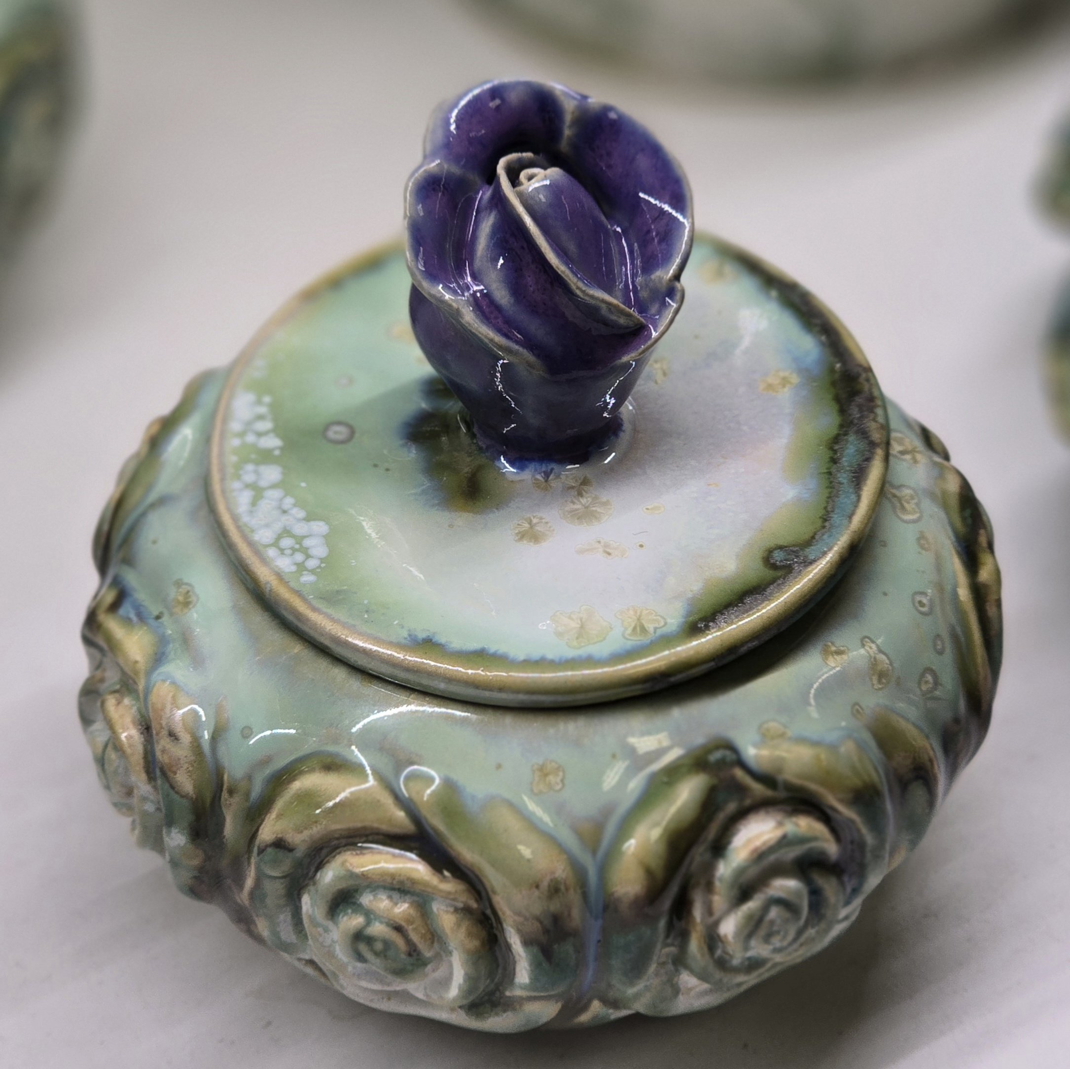 Roositoos 300 ml, Roosinupp roheline-lilla (nr 5)