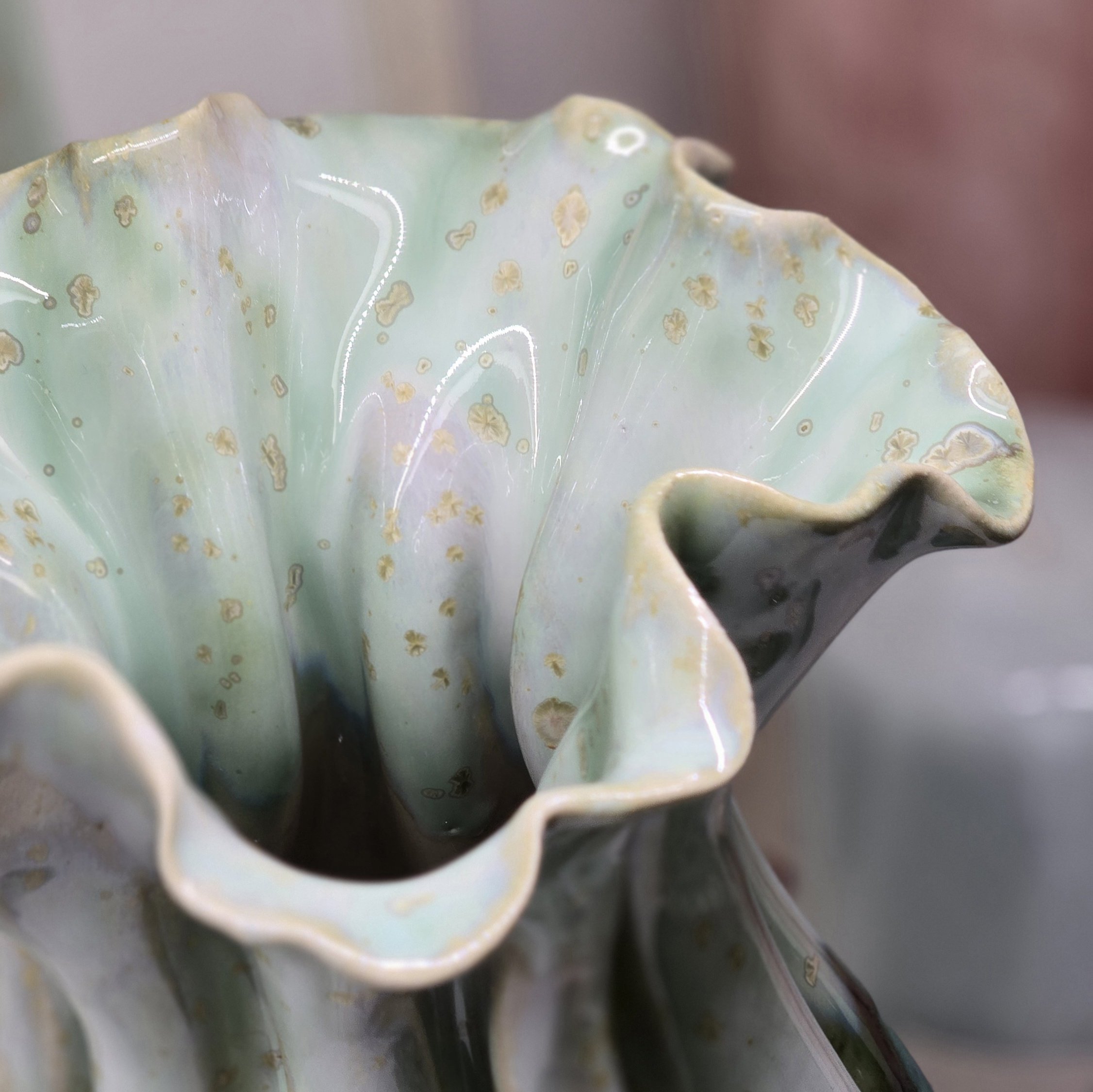 Vaas k 23 cm Roheliste möll (nr 1) - Image 2