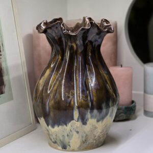 Vaas k 25 cm Kuldpruun (nr 9)