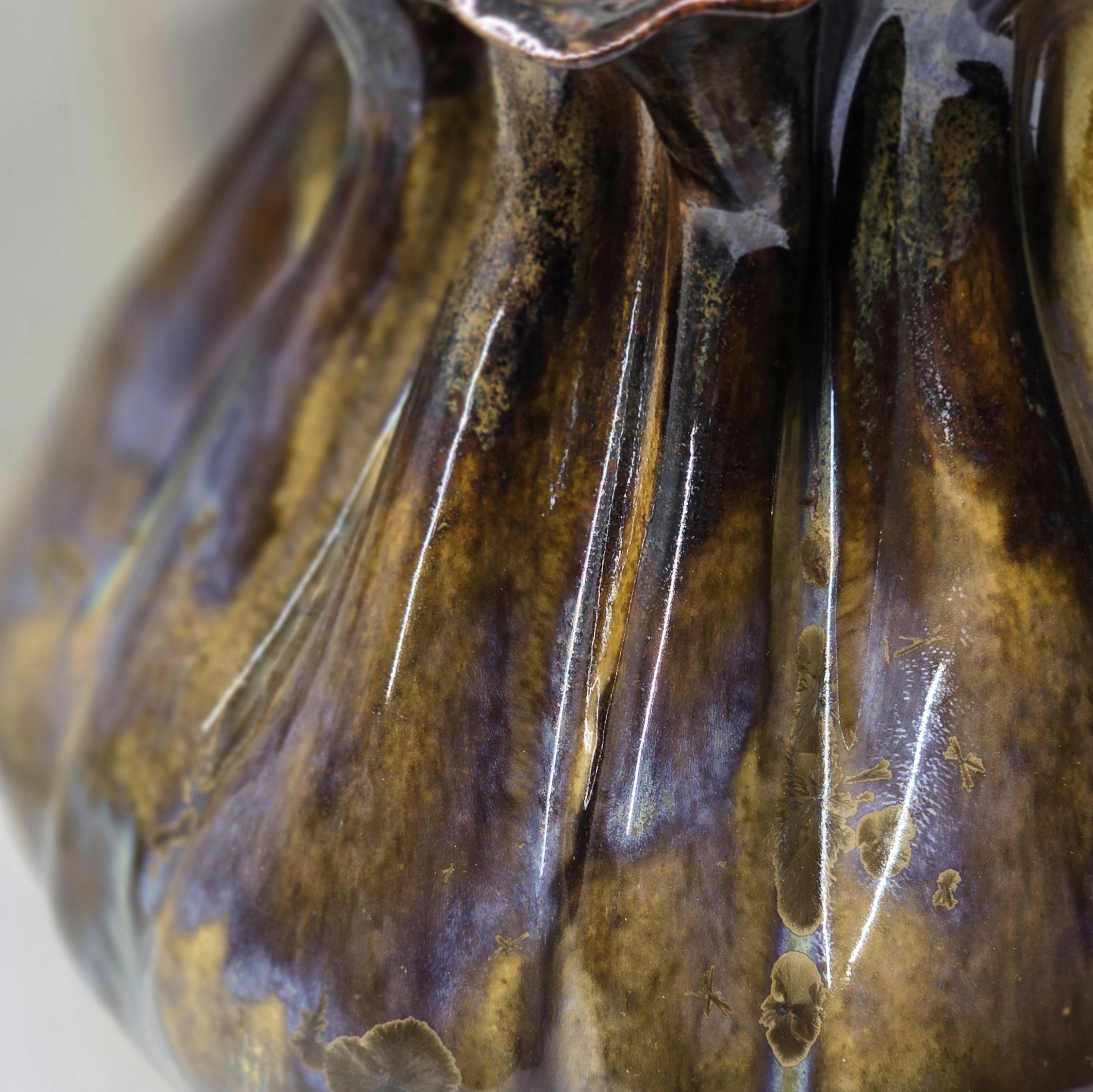 Vaas k 20 cm Kuldpruun (nr 10) - Image 3