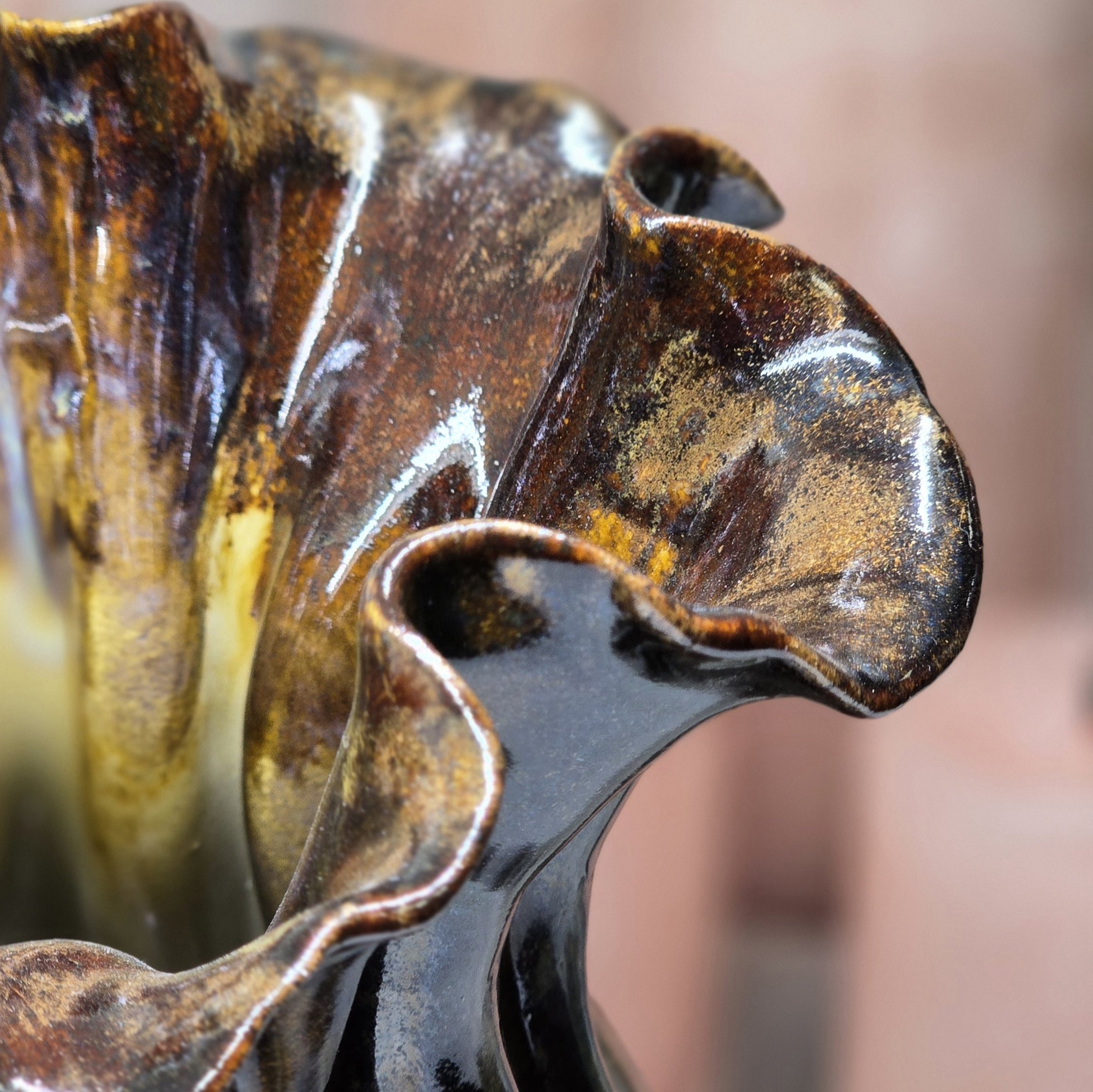 Vaas k 25 cm Kuldpruun (nr 11) - Image 2