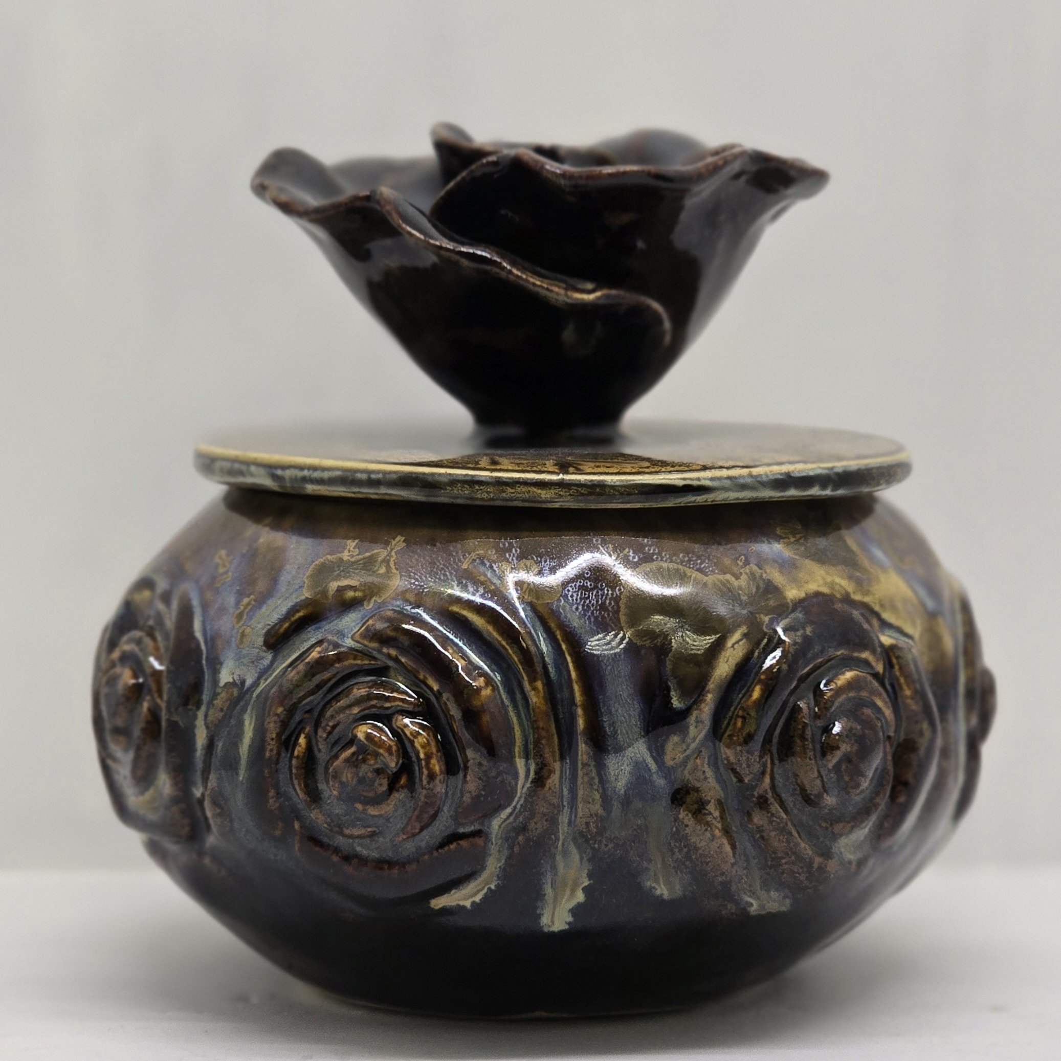 Roositoos lusikaauguga, 400 ml, Kuldpruun - Image 2