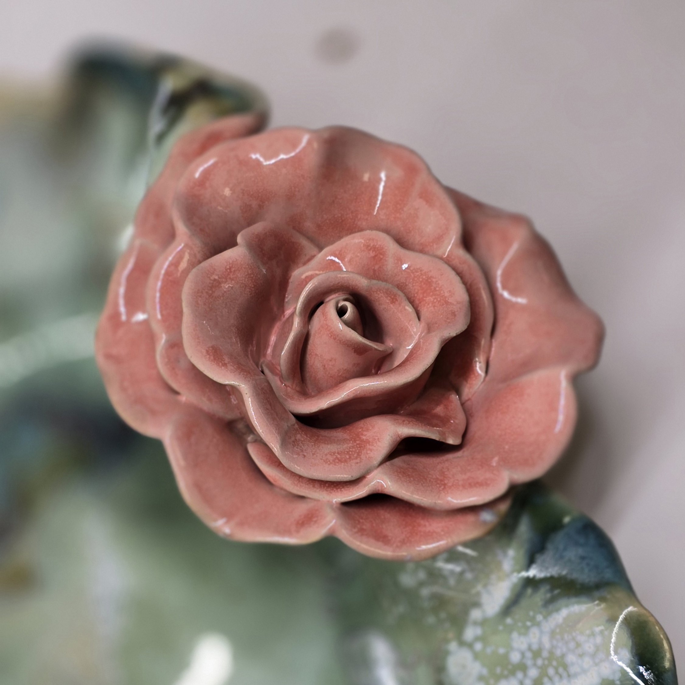 Vaagen 28 x 19 cm Roosiga, roheline-roosa (nr 13) - Image 2