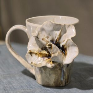 Tass 350 ml ArtRose Collection valge kristall (nr8)