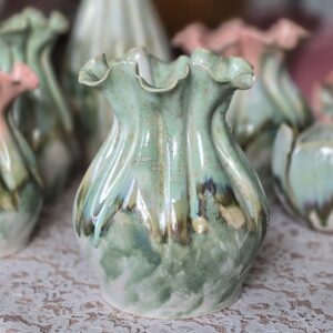 Vaas k 25 cm Roheliste möll (nr 10)