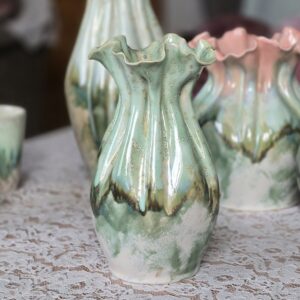 Vaas k 25 cm Roheliste möll (nr 12)