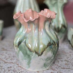 Vaas k 25 cm Roosa-roheline (nr 13)