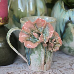 Tass  480 ml  Roosa-roheline nr 3