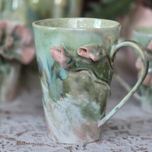 Tass  480 ml  Roosa-roheline nr 2