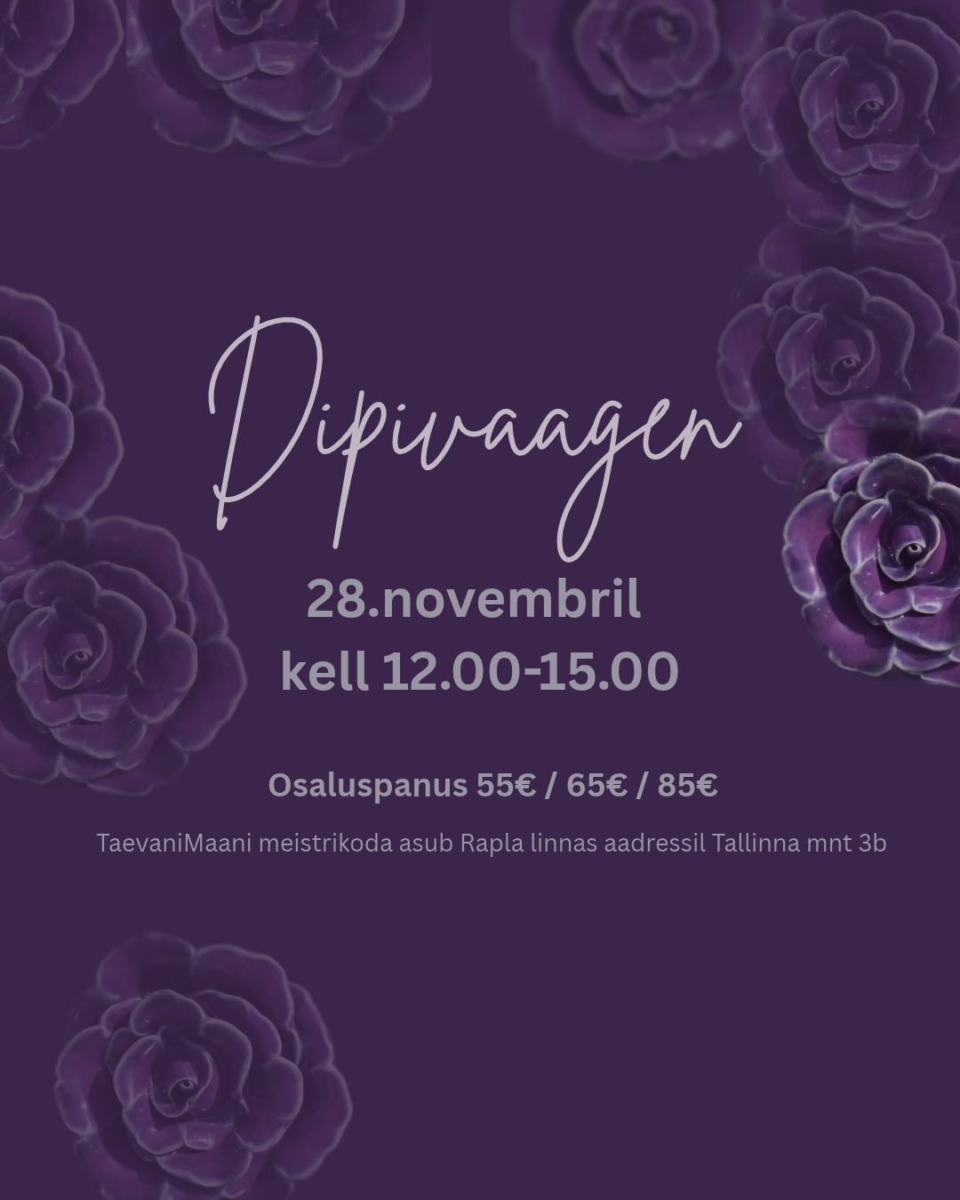 DIPIVAAGNA töötuba 28.11.2026
