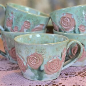 Tass 300ml Roosa-roheline