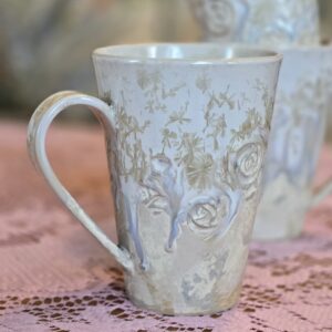 Tass 480 ml Roosid, valge kristall