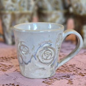 Tass 100 ml Roosid, valge kristall