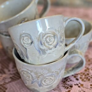 Tass 300ml Roos, valge kristall